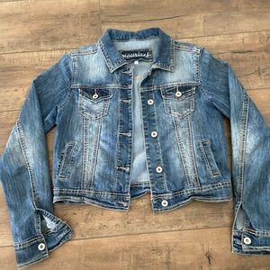 Maurices Crop Denim Jacket